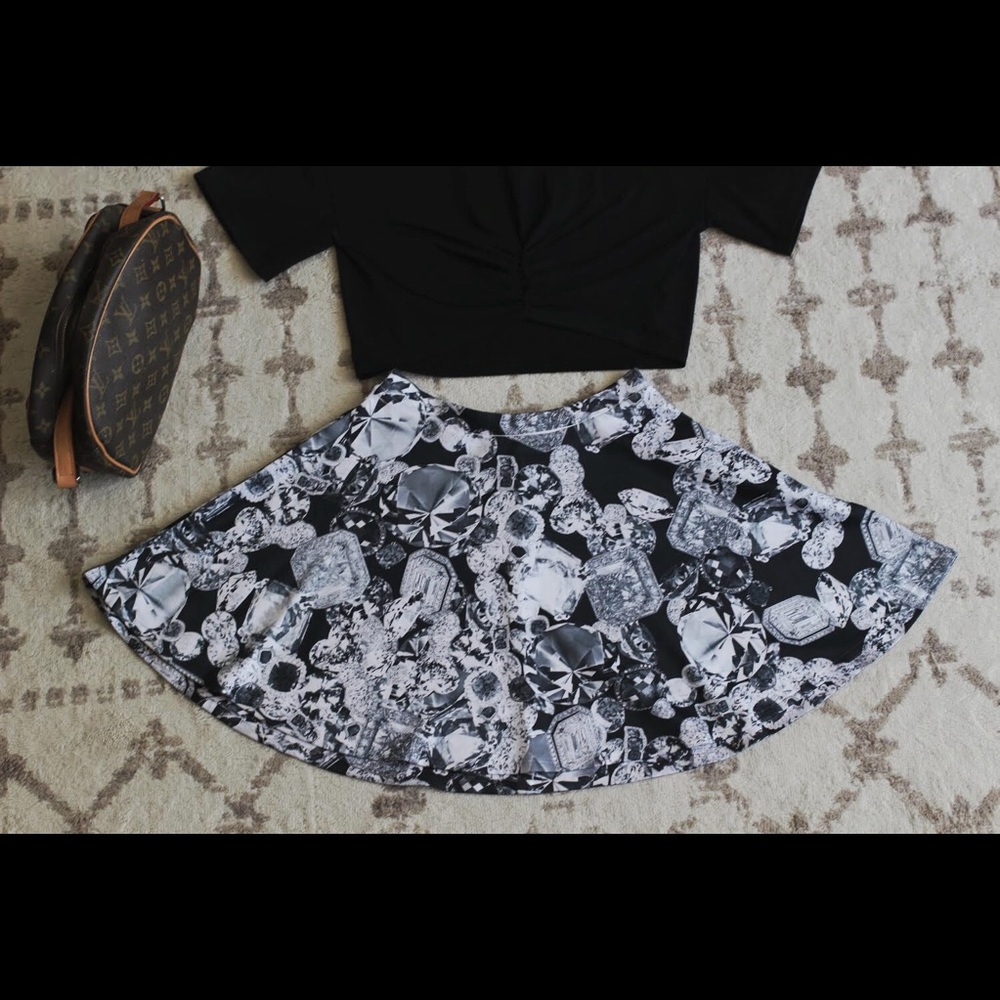 Diamond Forever 21 Skirt